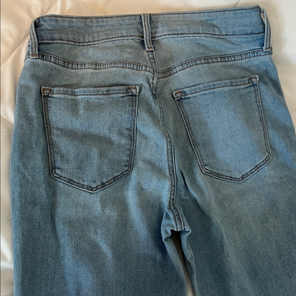 Old Navy Light Blue Flare Jeans - Picture 6 of 6
